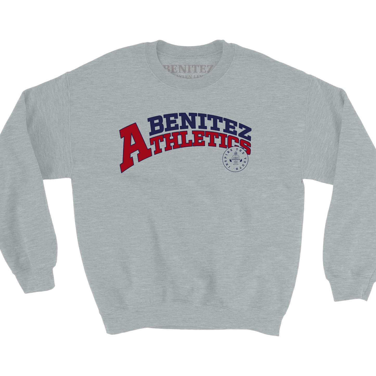 Benitez Athletics Grey Crewneck
