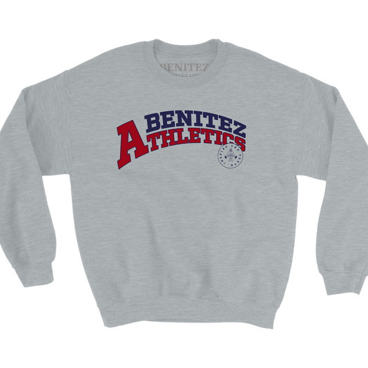 Benitez Athletics Grey Crewneck