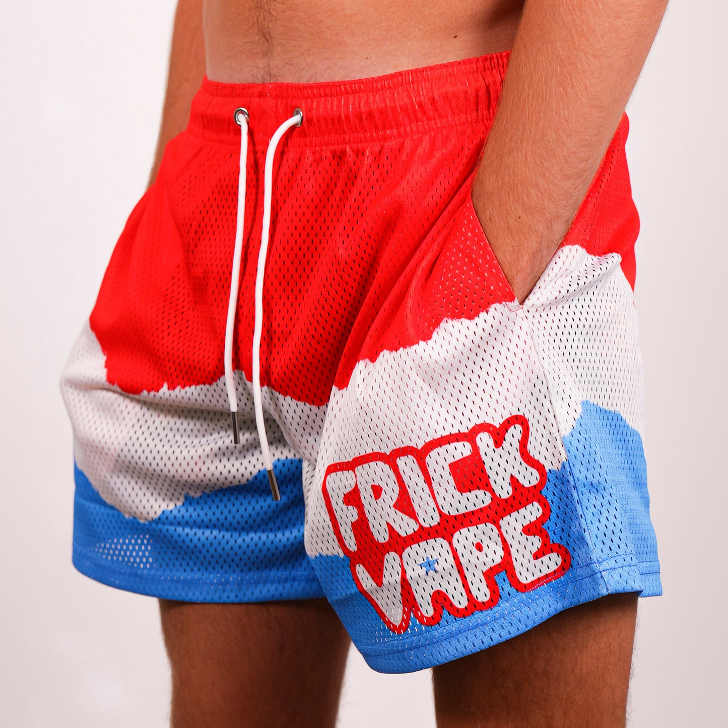 Bomb Pop Frick Vape Mesh Shorts