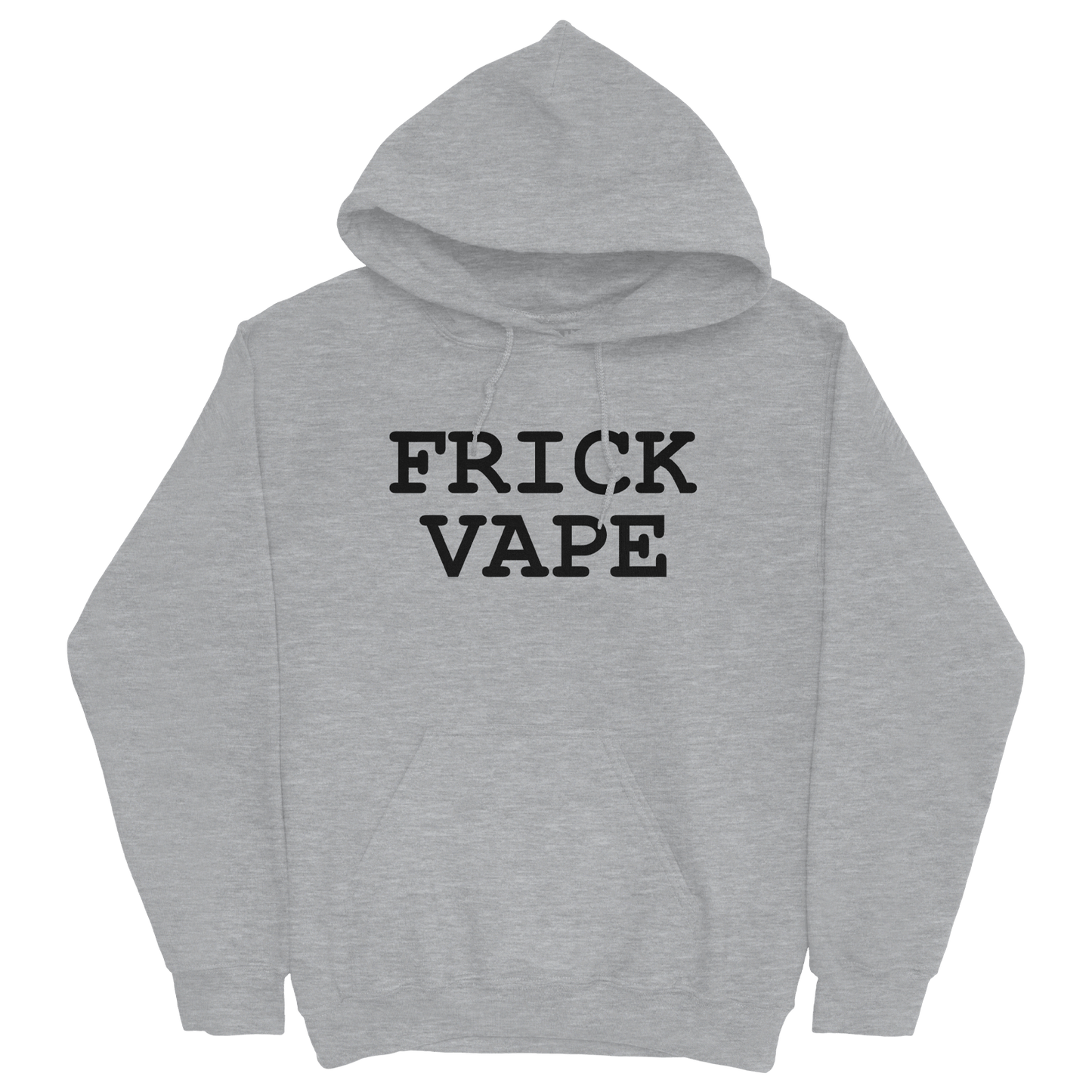 Frick Vape Heather Grey Hoodie