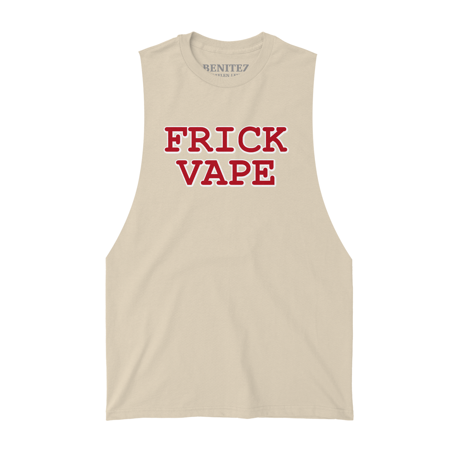 Frick Vape Cream Tank Top