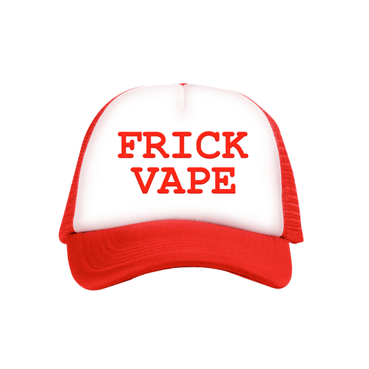 Frick Vape Red Trucker Hat
