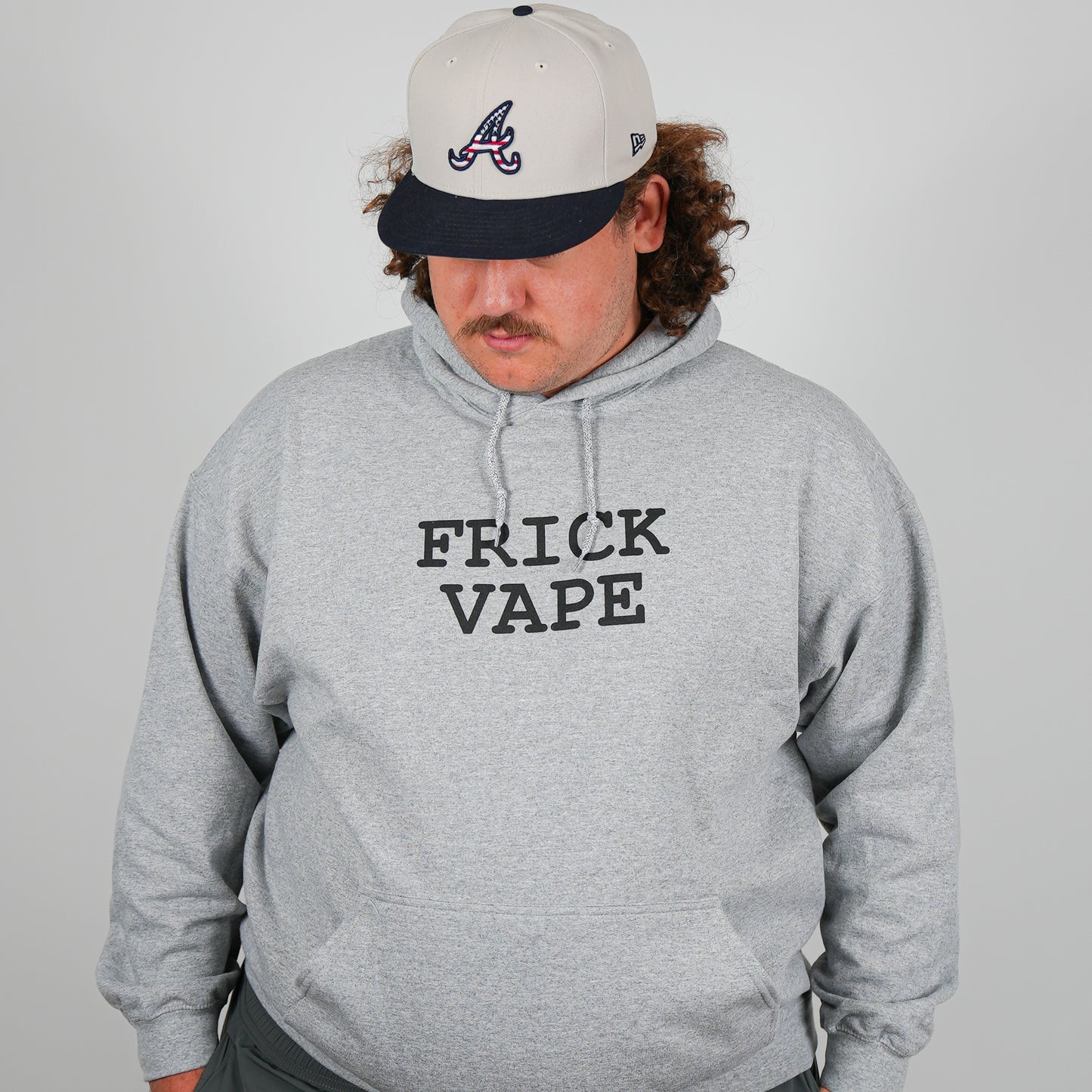 Frick Vape Heather Grey Hoodie