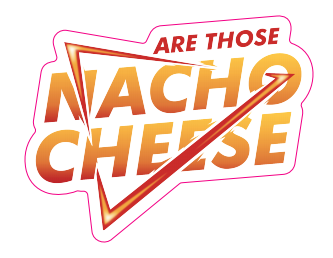 Nacho Cheese Sticker