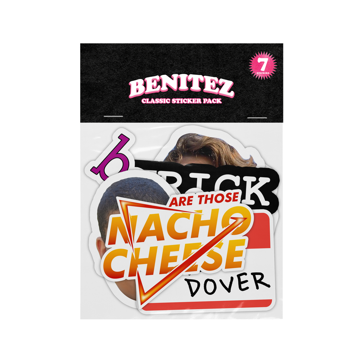 Benitez Classic Sticker Pack (7 stickers)