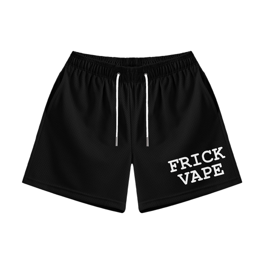 Frick Vape Black Mesh Shorts
