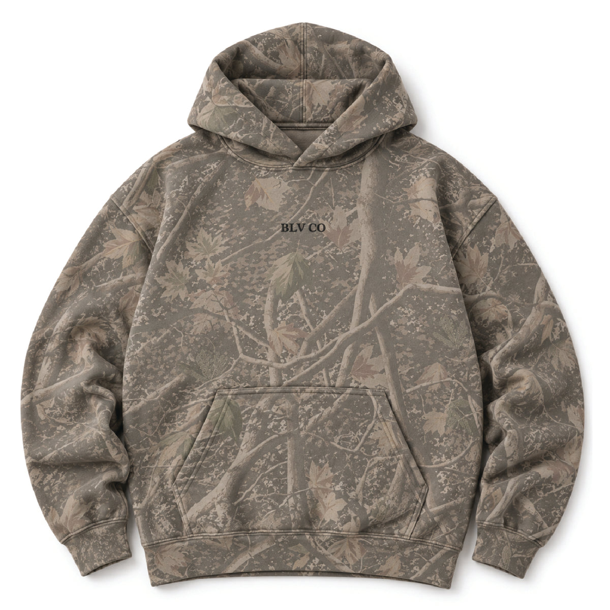 BLV CO - Camo Hoodie