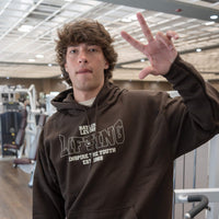 Baylen Levine Chocolate Brown Lifting Hoodie