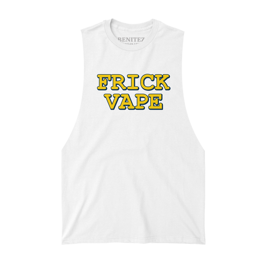Frick Vape White Tank Top