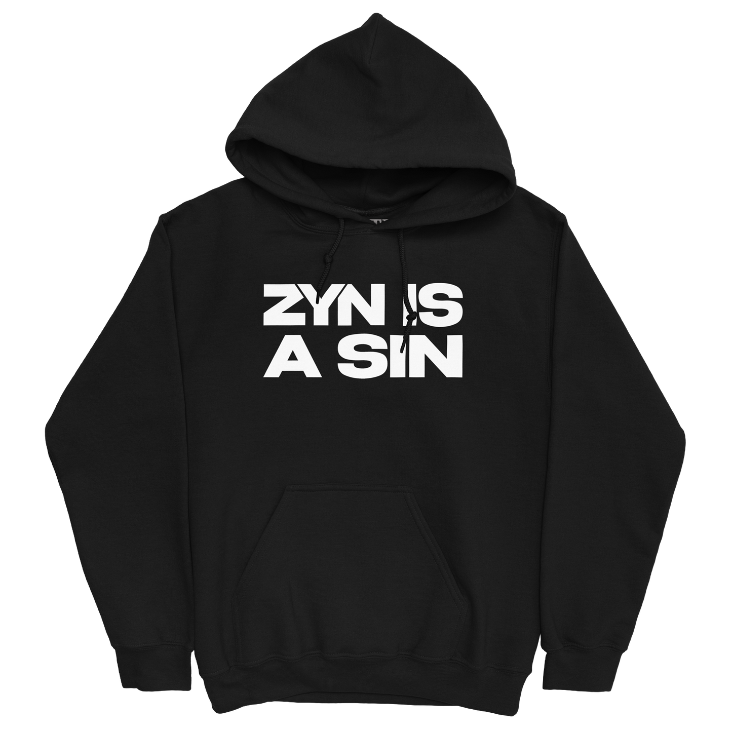 Zyn is a Sin Black Hoodie