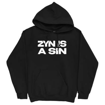 Zyn is a Sin Black Hoodie