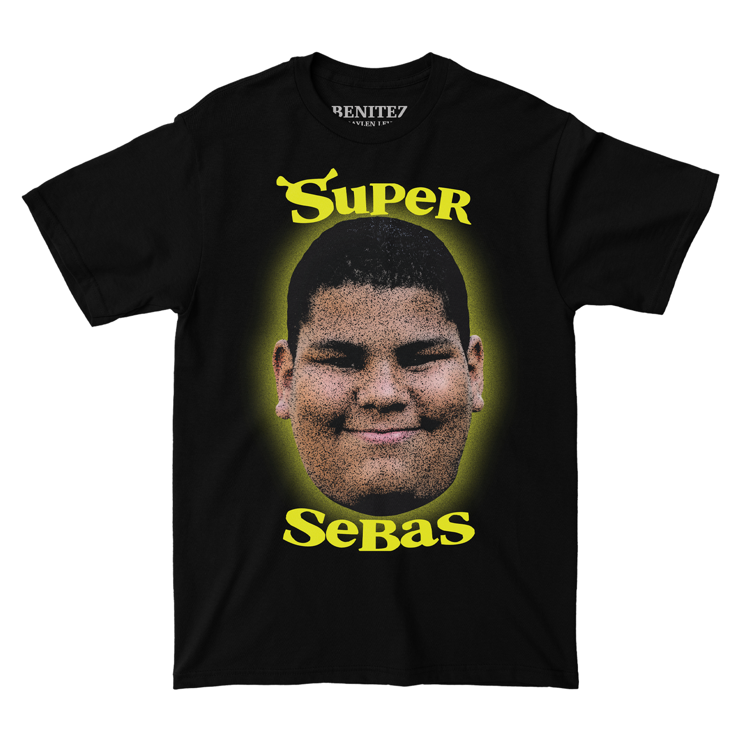 Super Sebas Black Tee